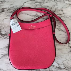 NWT Kate Spade Cross Body Leila Pebbled Bikini Pink
